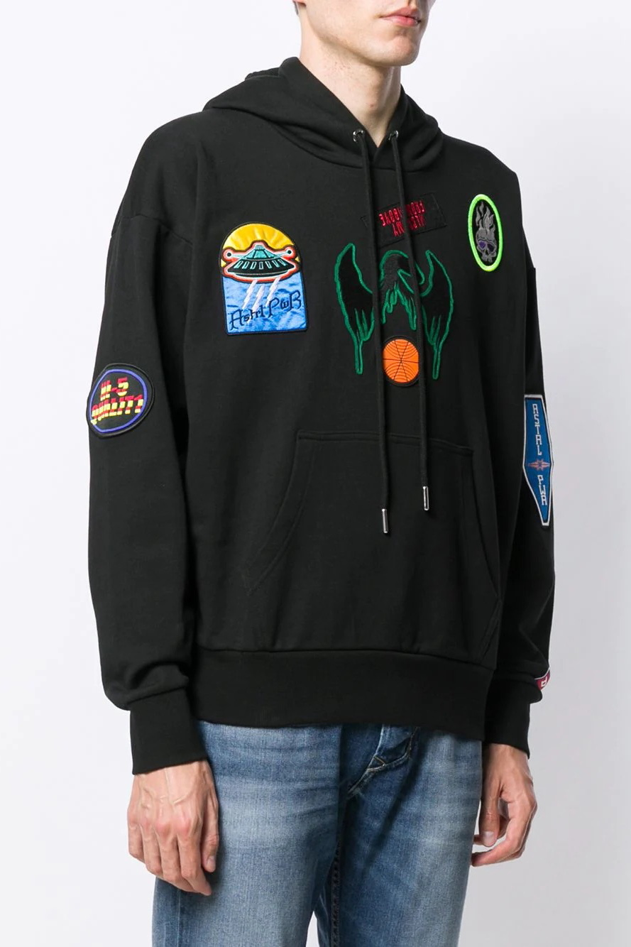 

Худи Diesel Black  черный, Худи Diesel Black L черный
