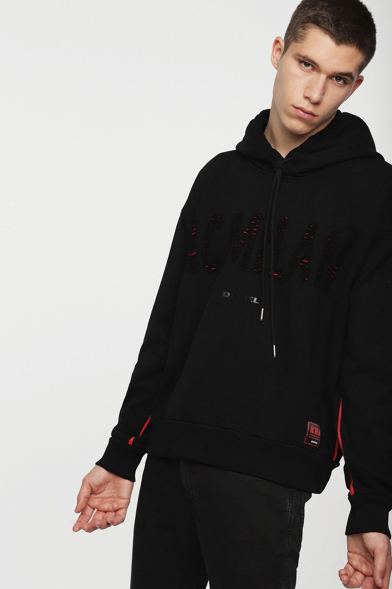 

Худи Diesel Black  черный, Худи Diesel Black XL черный