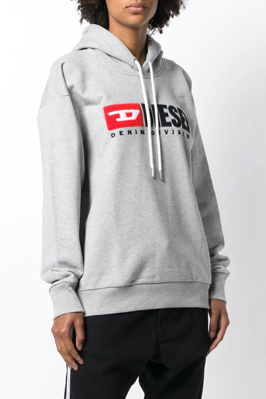 

Худи Diesel Grey 2XS серый