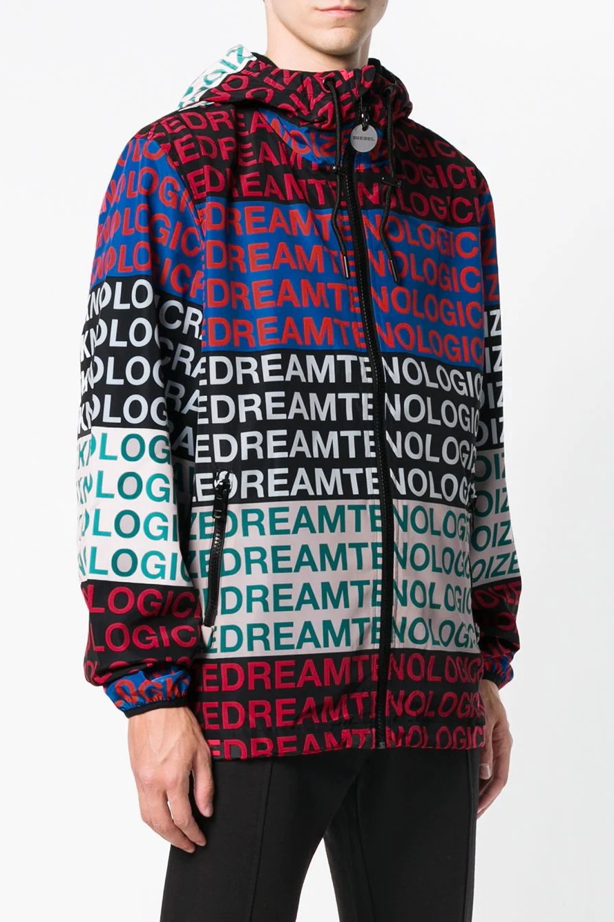 

Ветровка Diesel Multicolor  разноцветный, Ветровка Diesel Multicolor 2XL разноцветный