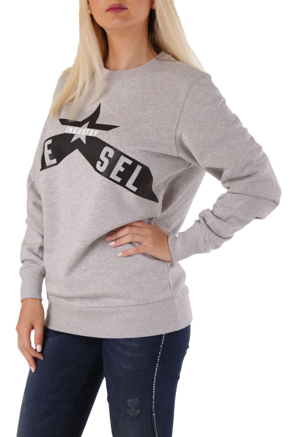 

Свитшот Diesel Grey  серый, Свитшот Diesel Grey XS серый