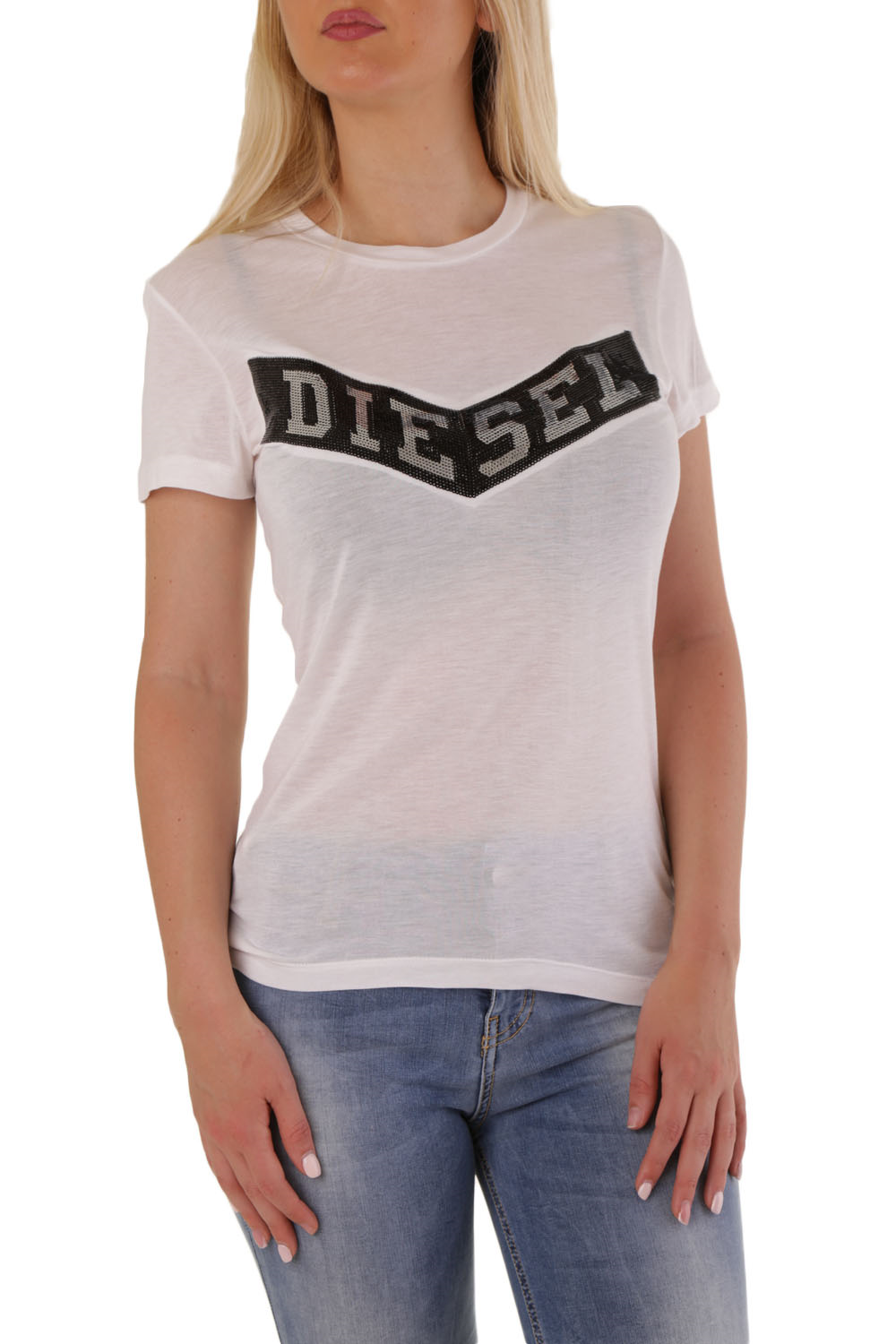 

Футболка Diesel White  белый, Футболка Diesel White XS белый