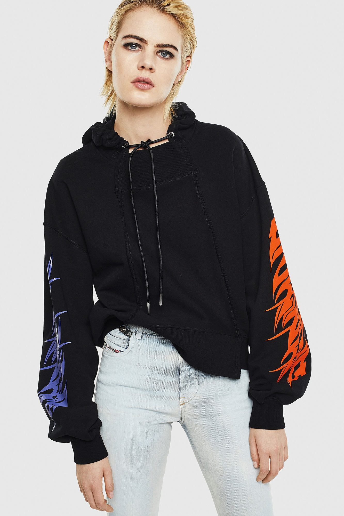 

Худи Diesel Black  черный, Худи Diesel Black XS черный