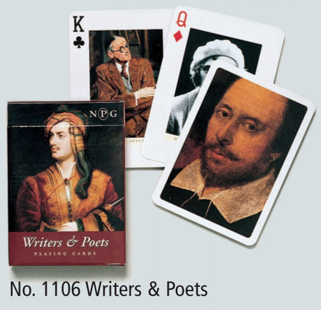 

Карты "Writers&Poets", 1 колода, 55 карт (шт.) 1106