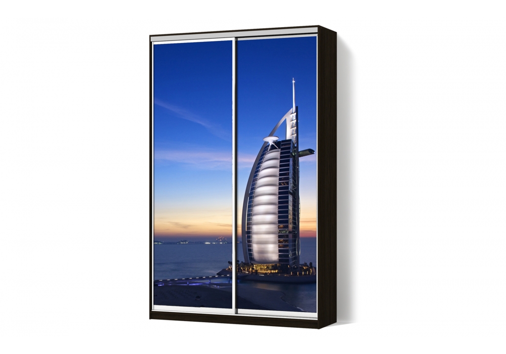 

Шкаф-купе Luxe 2 двери ФМП/ФМП рисунок Ar372 CLS - II 100 x 210 x 45 см