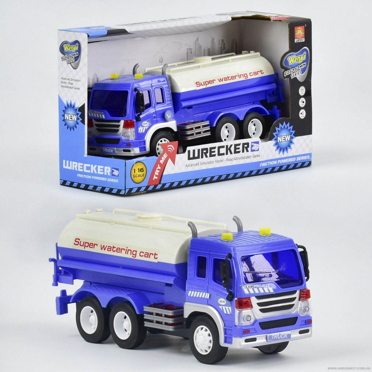 

Водовоз музыкальный Wrecker WENYI (WY291S) (56573)