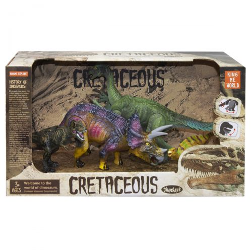 

Набор динозавров "Cretaceous", трицератопс