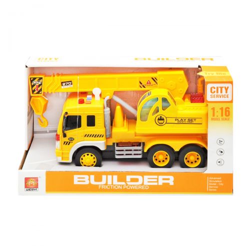 

Машина музыкальная "Builder: Автокран"