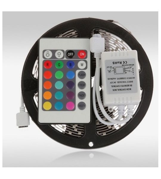 

Светодиодная лента LED 5V 5050 +mic, music RGB Комплект