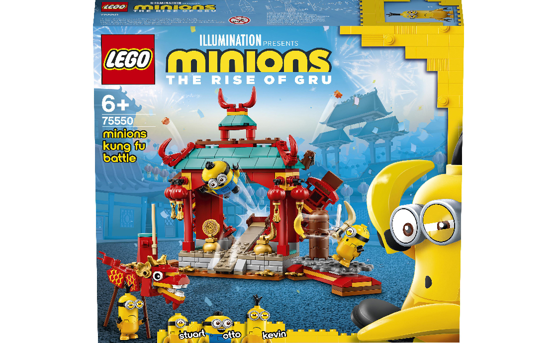

Конструктор LEGO Змагання міньйонів із кунгфу 310 деталей (75550)