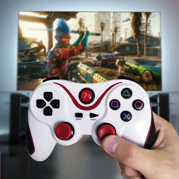 

Беспроводной джойстик геймпад PS3 Белый