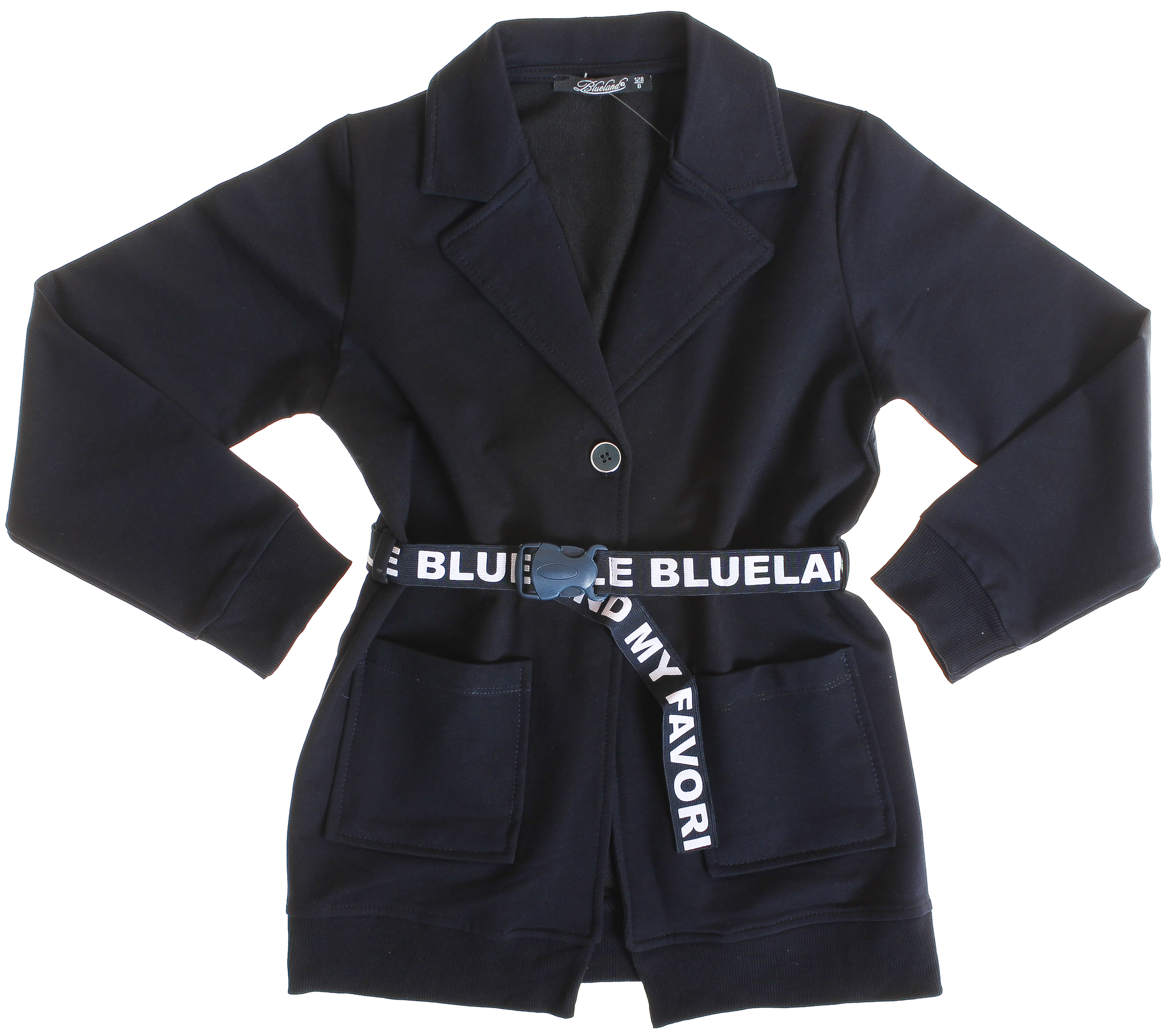 

Жакет Blueland Темно-синий 128 см 2818 (535358)