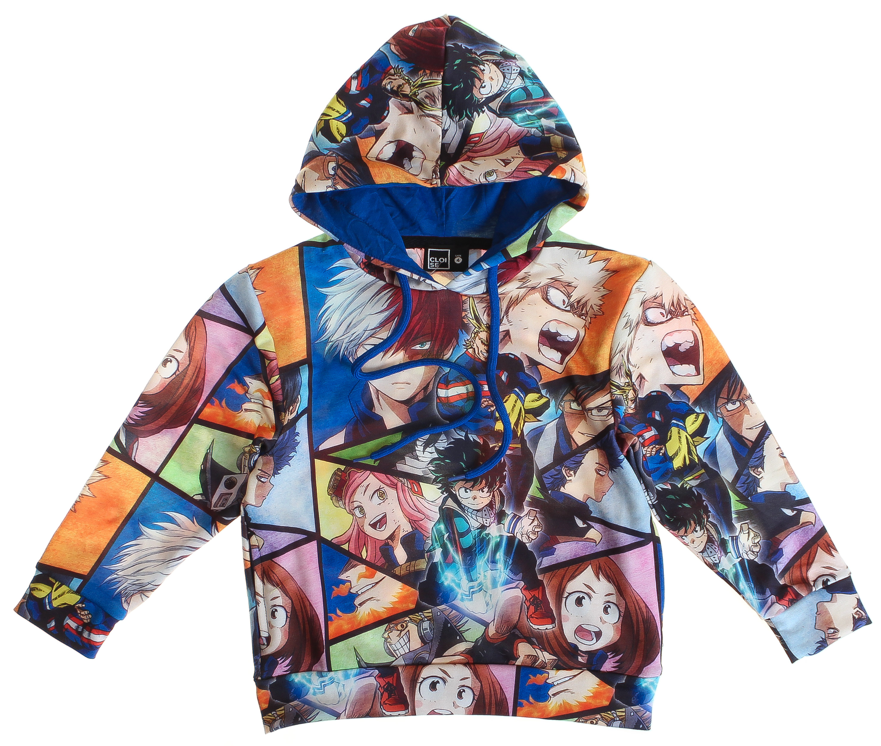 

Худи с карманами Cloise Ярко-синий 116 см CL0113027