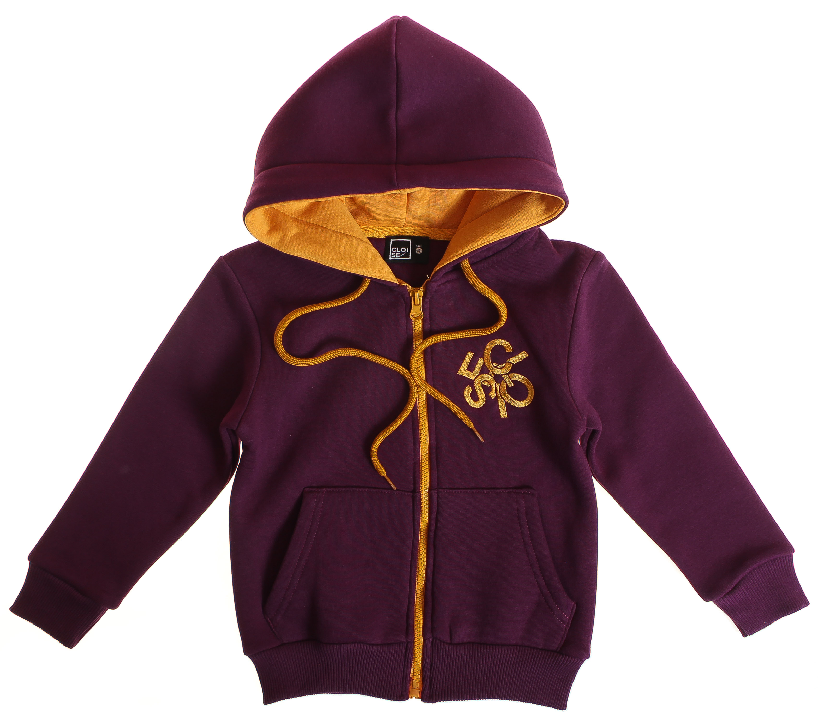 

Толстовка Cloise Темно-фиолетовый 104 см CL0125001 (536491)