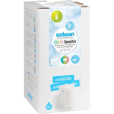

Гель для стирки Sodasan Color Sensitiv, 5л . 45736
