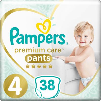 

Подгузник Pampers Premium Care Pants Maxi Размер 4 (9-15 кг), 38 шт. (8001090759832). 47921
