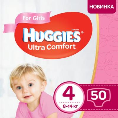 

Подгузник Huggies Ultra Comfort 4 Jumbo для девочек (8-14 кг) 50 шт (5029053565378). 48572