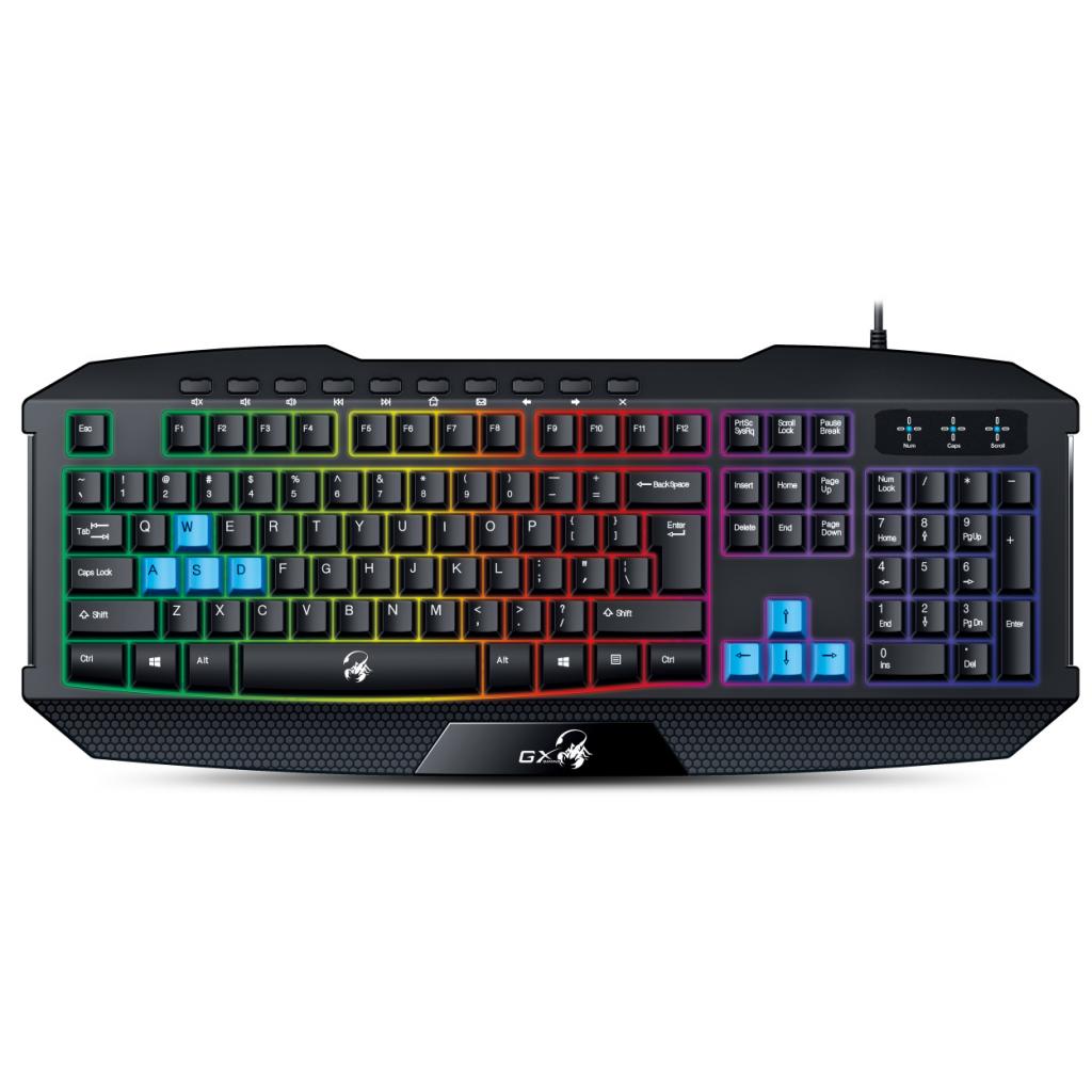 

Клавиатура Genius Scorpion K215 Black UKR USB (31310474105). 46637