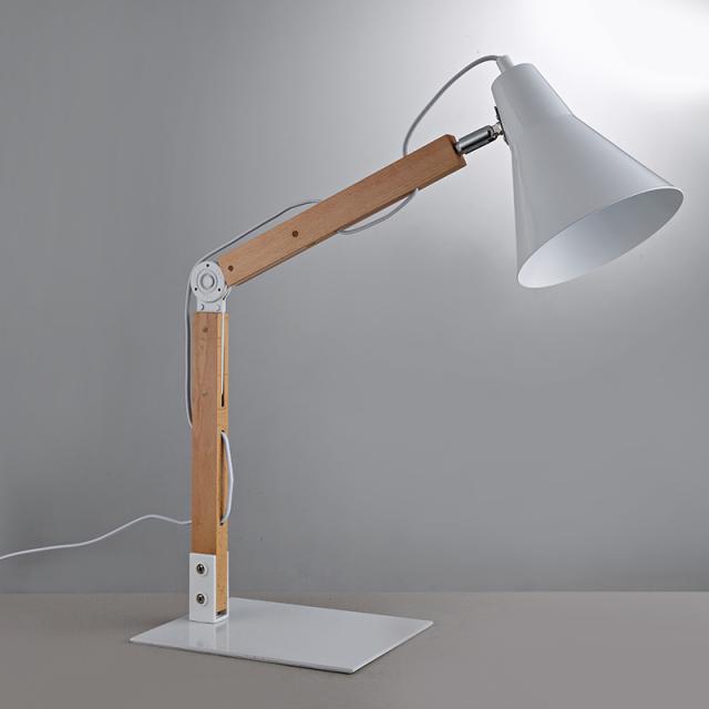 

Светодиодная настольная лампа ideen welt JK-120 LED металл + дерево