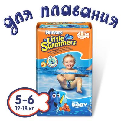 

Подгузник Huggies Little Swimmer 5-6 (12-18 кг) 11 шт (5029053538426). 47956