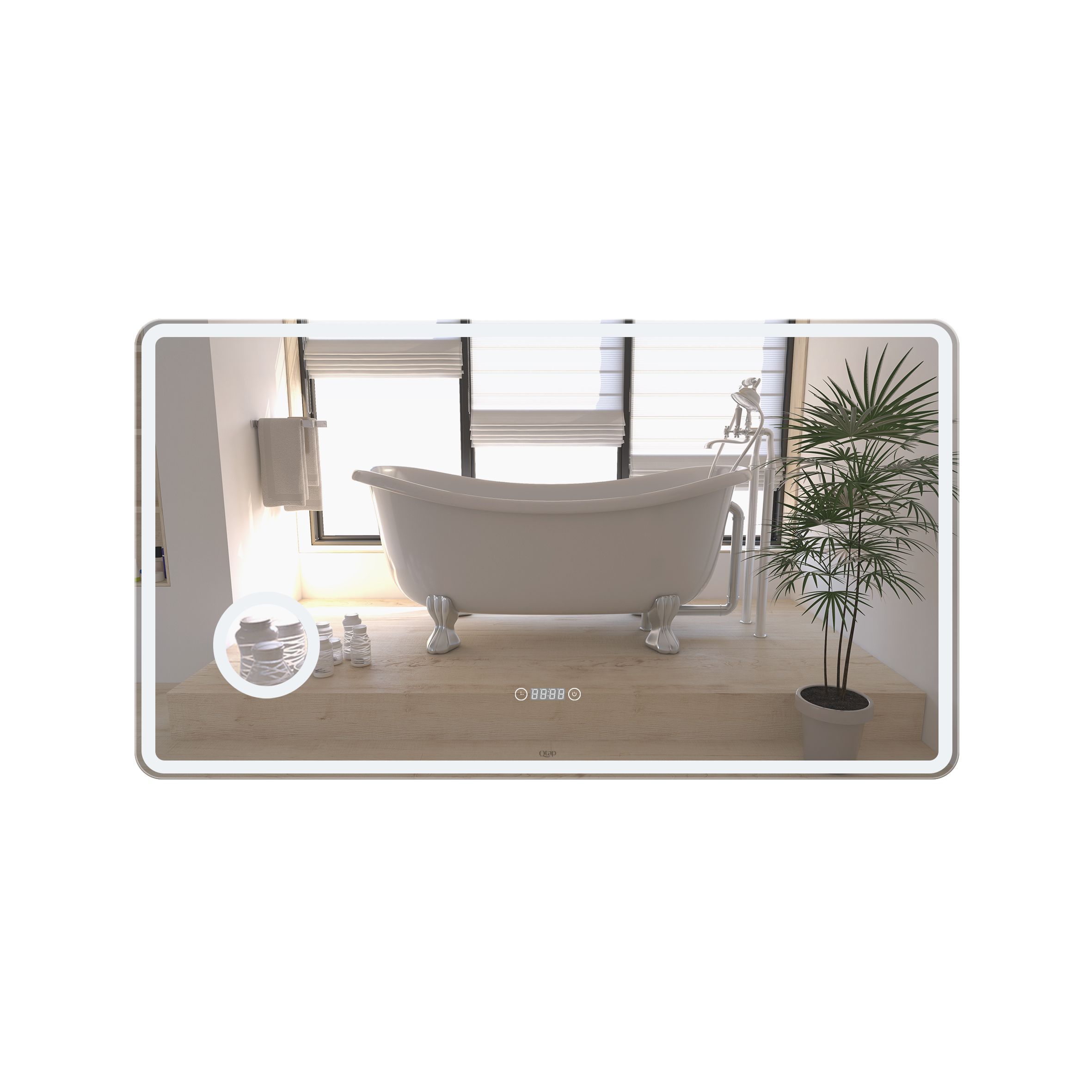 

Зеркало Qtap Crow 1200х700 с LED-подсветкой QT0578141670120W