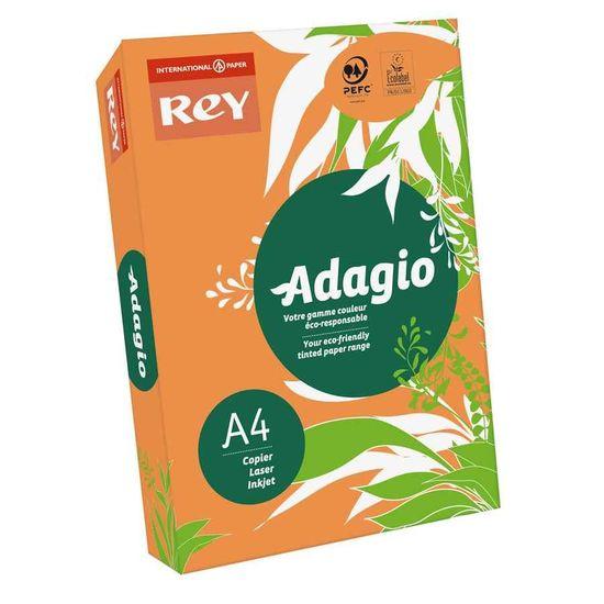 

Бумага REY Adagio А4 80г/м2 500 листов оранжевый Orange 21 16.7353