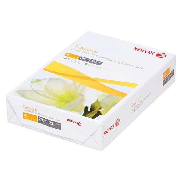 

Бумага Xerox Colotech+ A4 220г/м2 250 листов