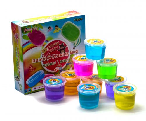 

Жвачка для рук "Super Slime", 9 штук JIADIHONG. 35615