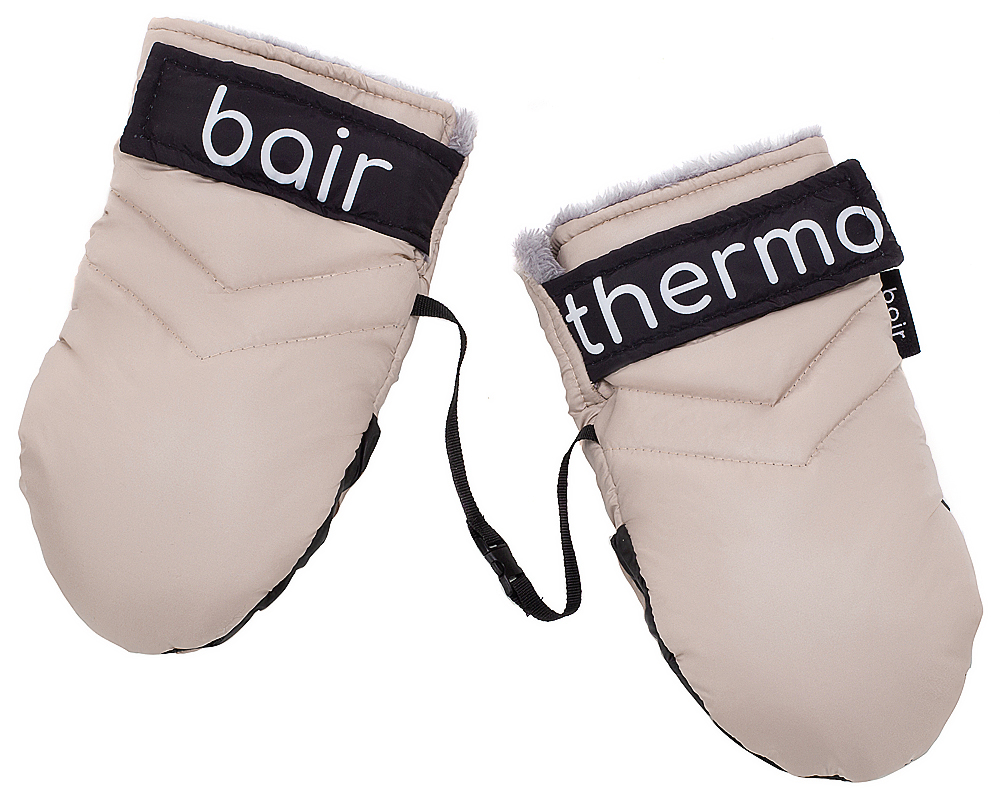 

Рукавицы для коляски Bair Thermo Mittens бежевый. 34666