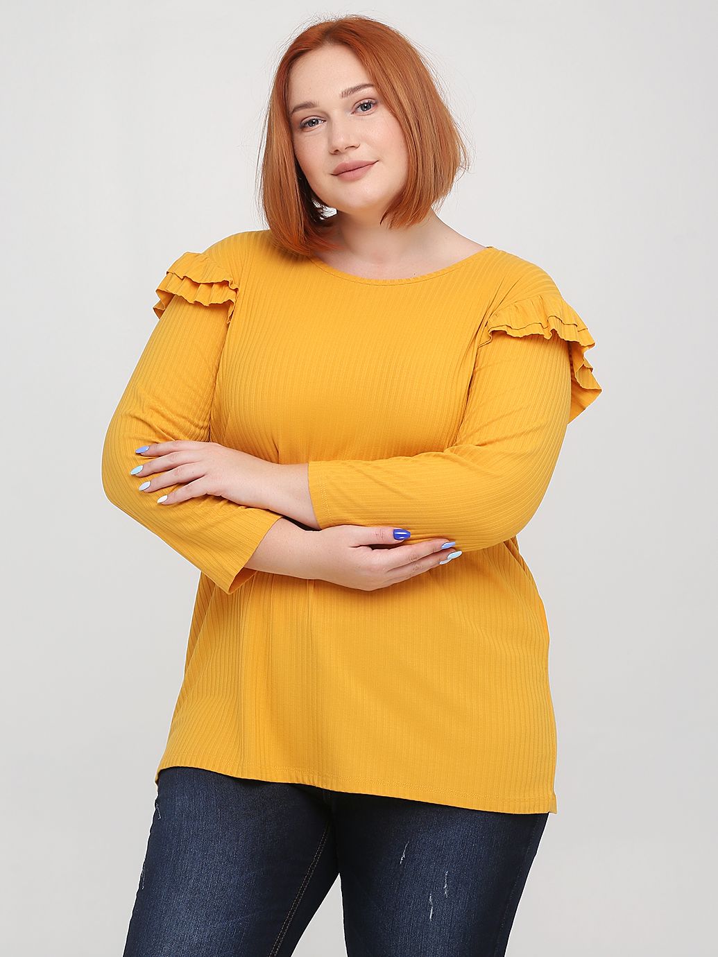 

Лонгслив C&A 2074391 XL Желтый