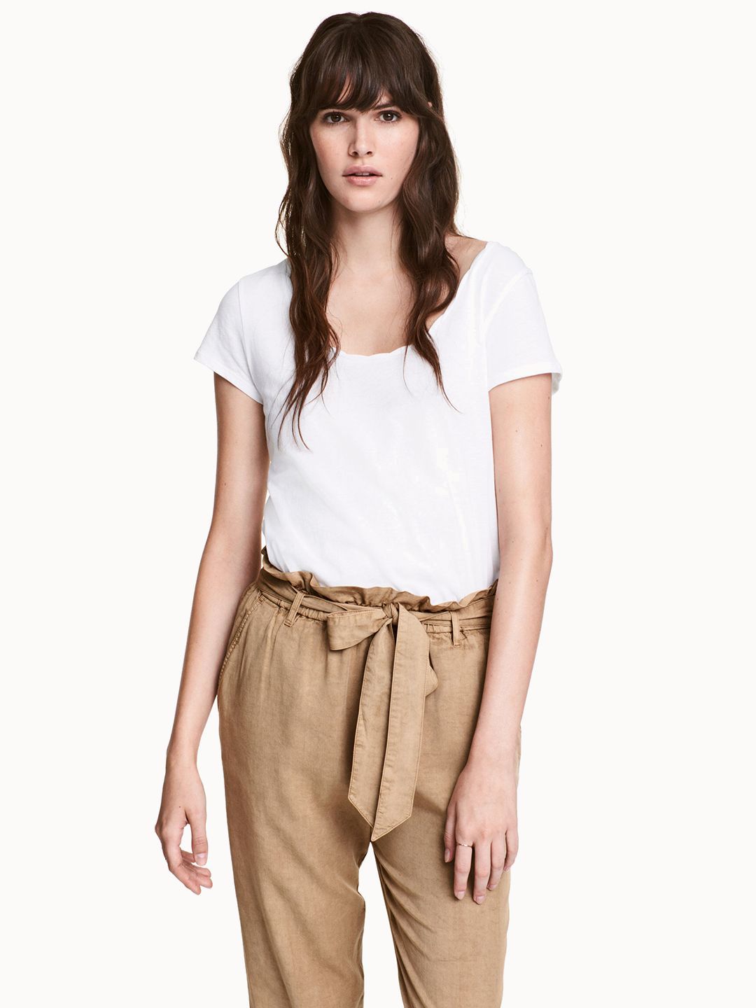 

Футболка H&M 0515937_бел S Белая