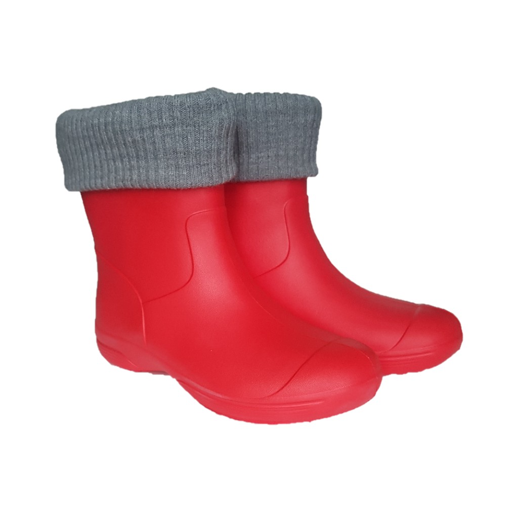 

Резиновые сапоги Jose Amorales с утеплителем 41 Красные