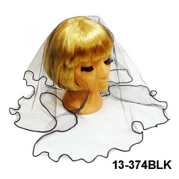 

Фата карнавальная Halloween 13-374BLK