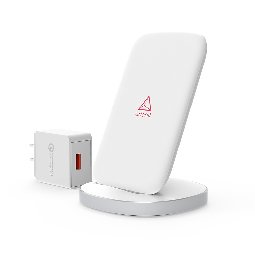 

Беспроводное зарядное устройство Adonit Wireless Fast Charging Stand White (3130-17-08-C)