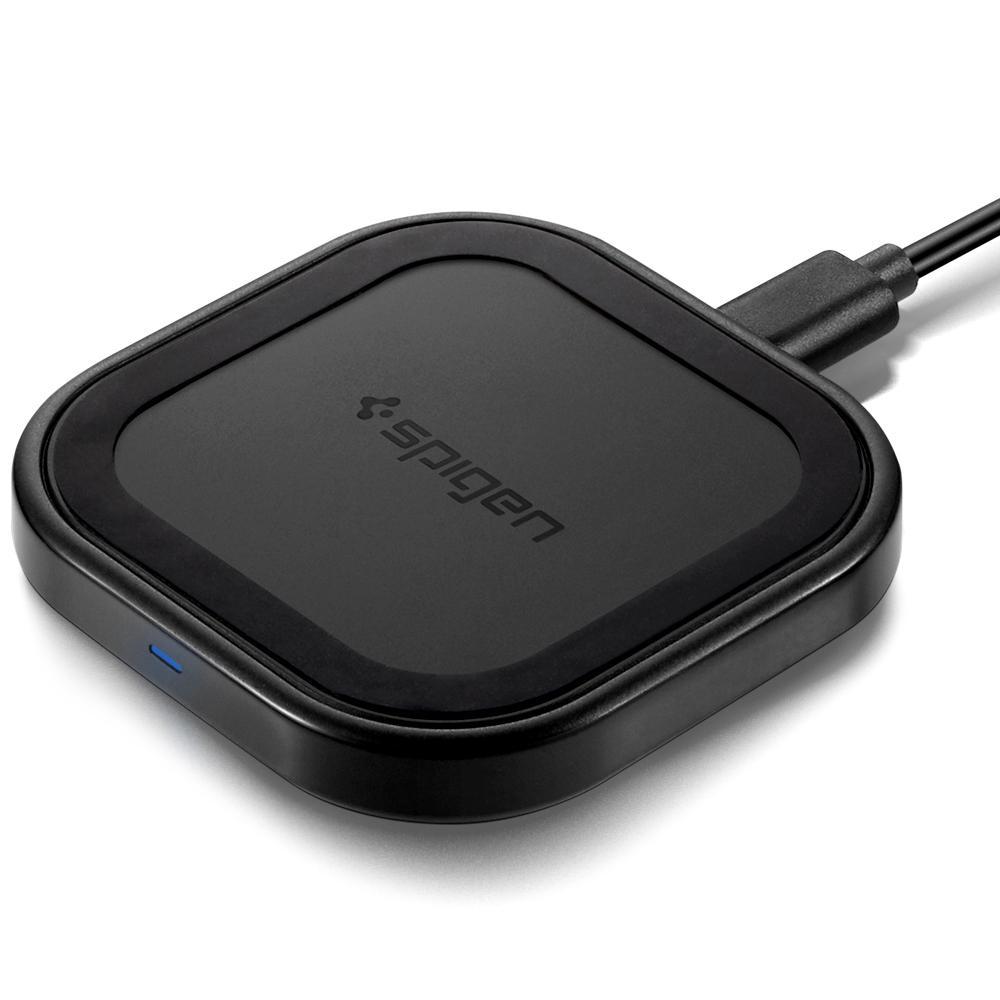 

Беспроводное зарядное устройство Spigen SteadiBoost Compact Wireless Charger Black