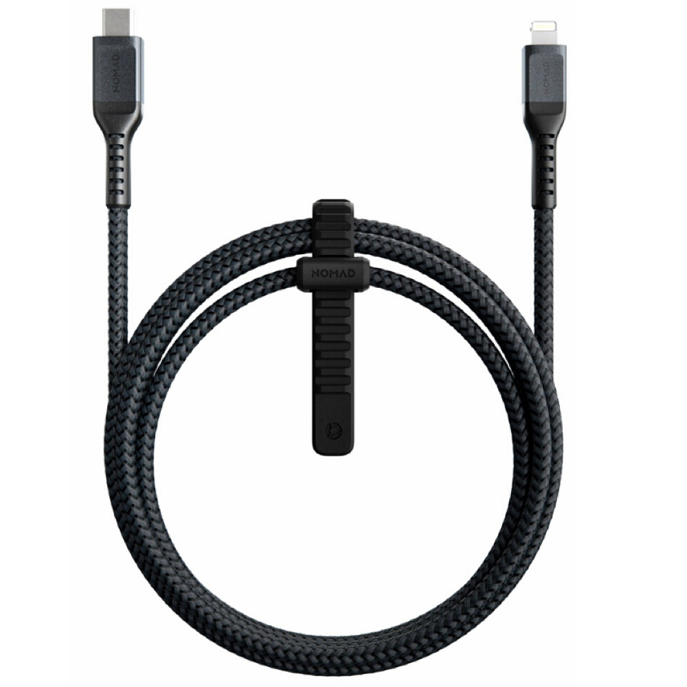 

Кабель Nomad Cable USB-C to Lightning Black 1.5 m