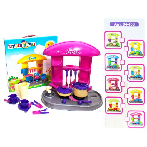 

Набор "Кухня с аксессуарами: Ева" (сковородка и кастрюлька) Kinderway. 37843