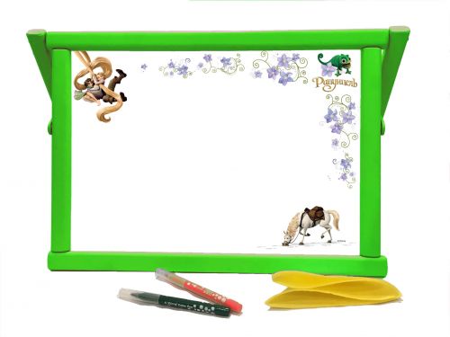

Доска двухсторонняя "Рапунцель" (зелёная) RA El' Bord. 36203