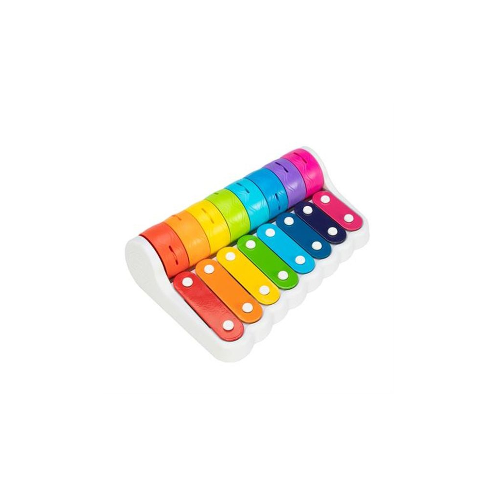 

Развивающая игрушка Fat Brain Toys Ксилофон и колокольчики Rock N 'Roller Piano (F281ML)