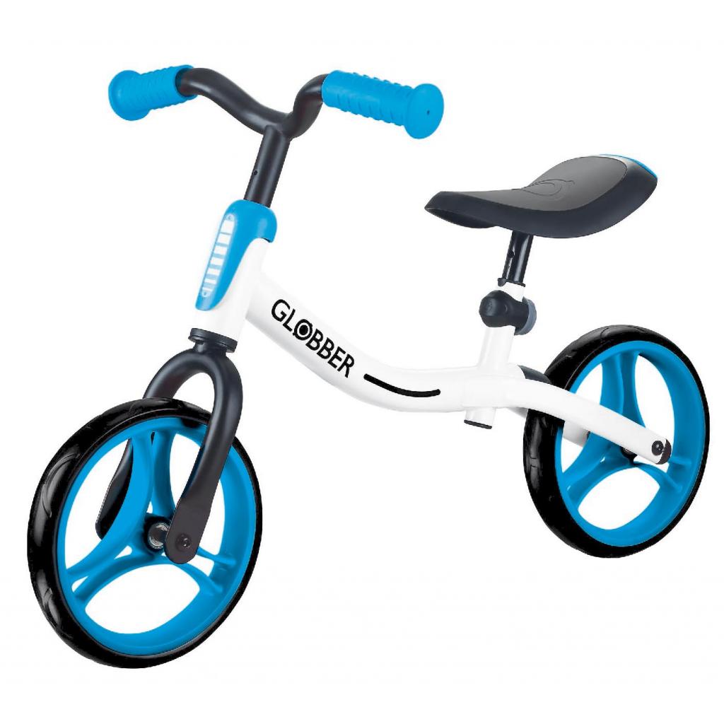 

Беговел Globber серии Go Bike белый-синий до 20 кг 2+ (610-160)
