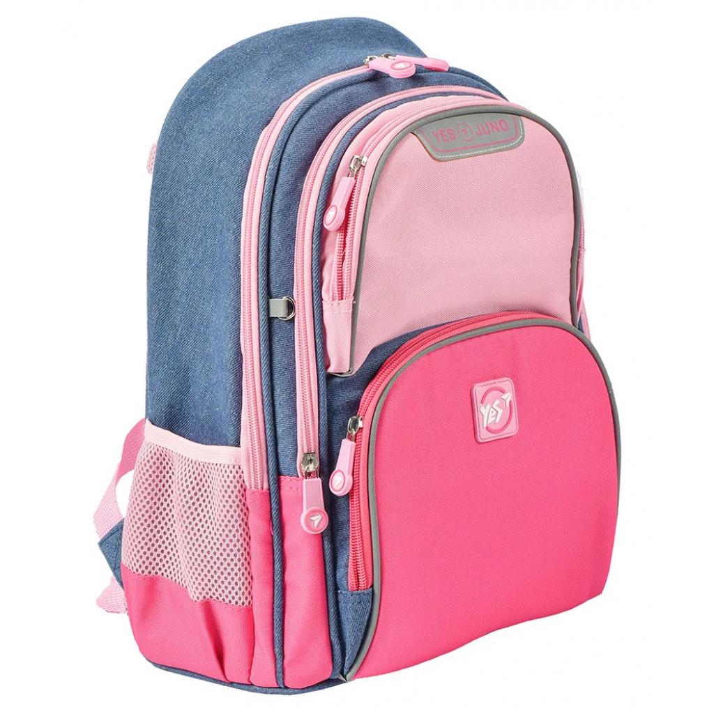 

Рюкзак школьный Yes S-30 Juno Girls style розово-голубой (558444)