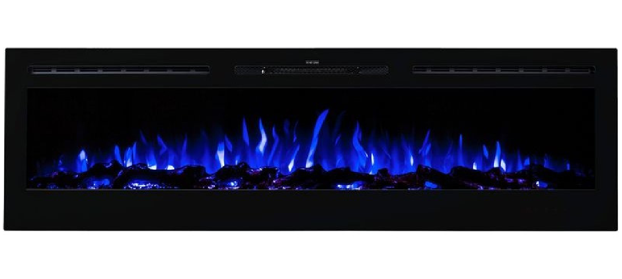 

Электрокамин Aflamo Majestic 72" LED Black