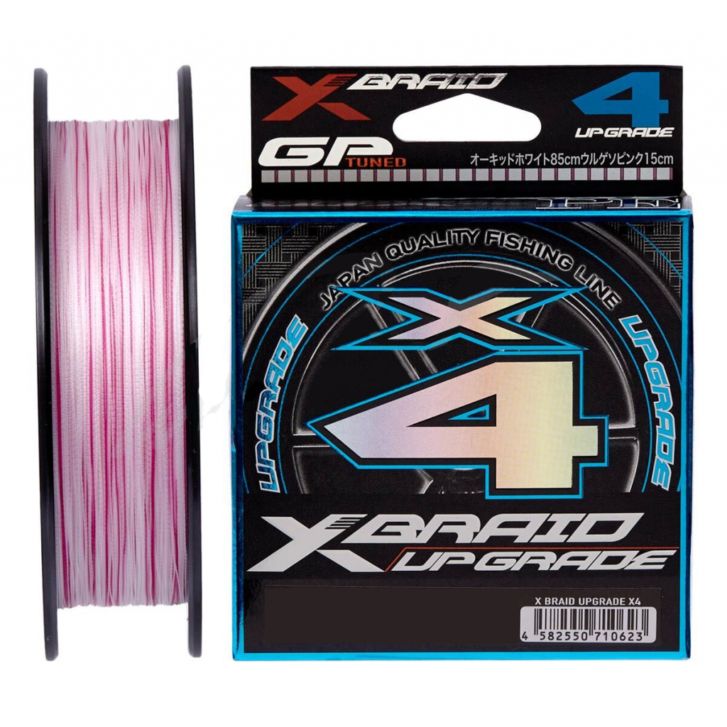 

Шнур YGK X-Braid Upgrade X4 150m 0.2/0.07mm 4Lb/1.8kg (5545.03.68)
