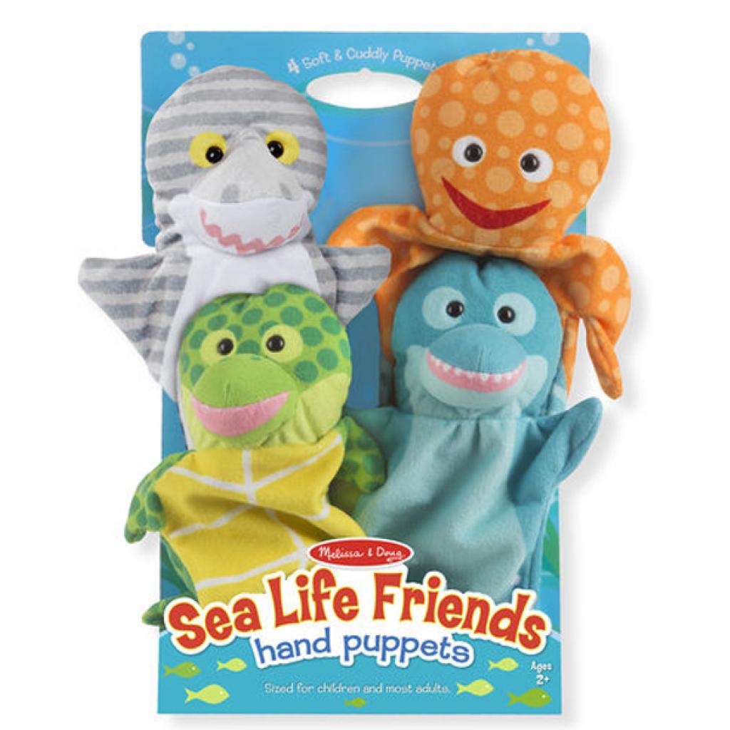 

Игровой набор Melissa&Doug Кукольный театр Морские друзья, 4 штуки (MD9117)