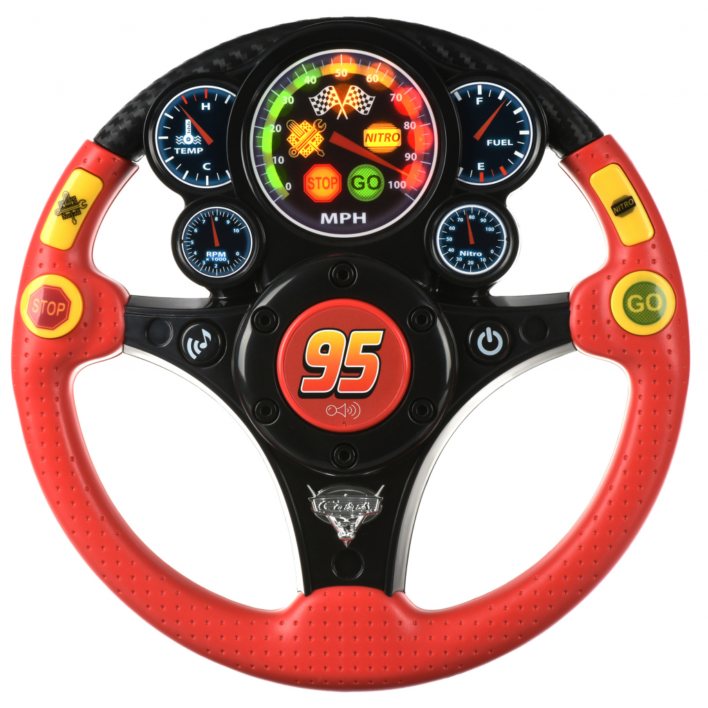 Интерактивная игрушка Ekids Руль музыкальный Disney Cars, Молния McQueen,  MP3 (CR-155.11EV7) – фото, отзывы, характеристики в интернет-магазине  ROZETKA от продавца: digtec | Купить в Украине: Киеве, Харькове, Днепре,  Одессе, Запорожье, Львове