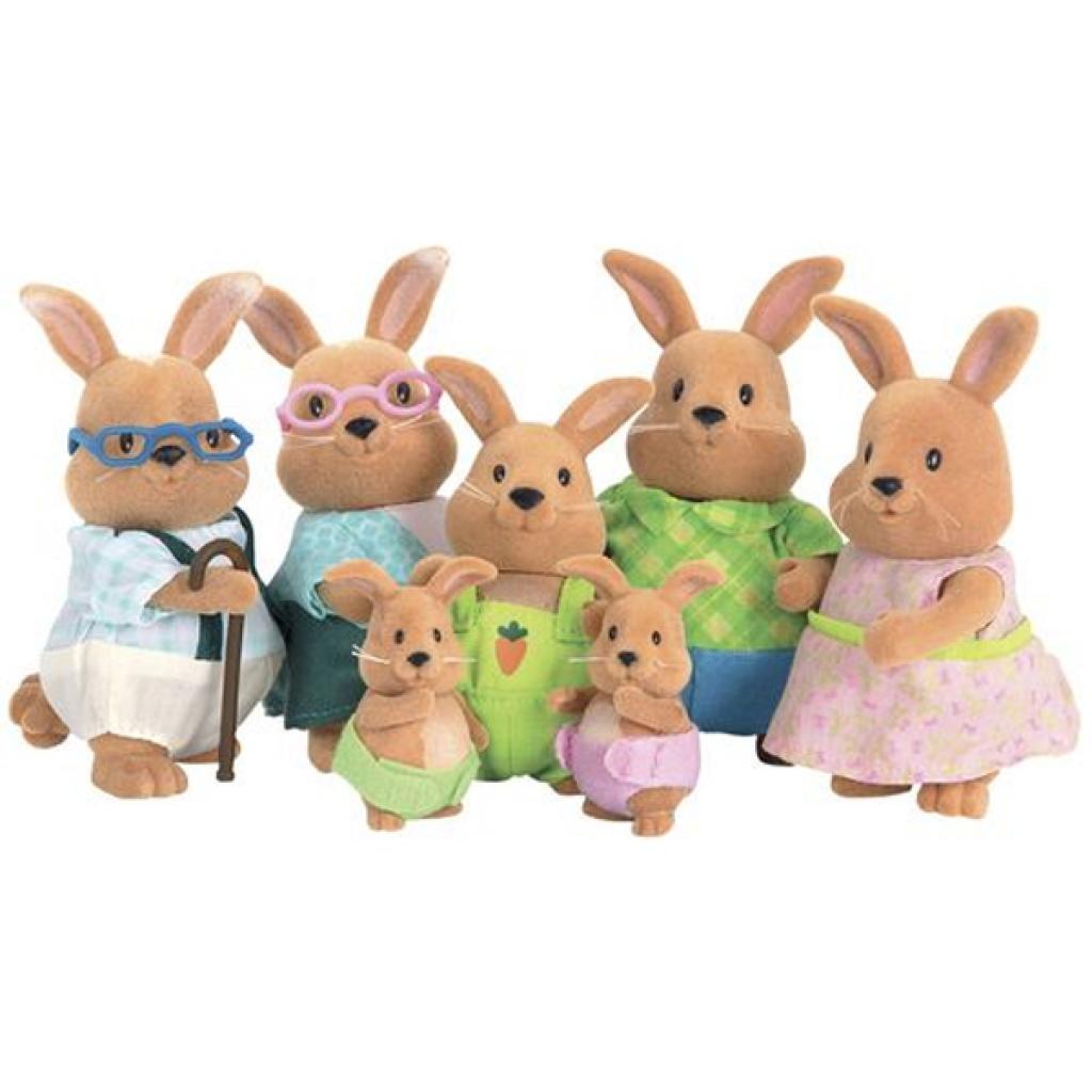 

Фигурка Li'l Woodzeez Большая Семья Кроликов (6492D)