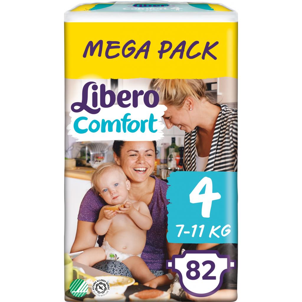 

Подгузник Libero Comfort 4 7-11 кг 82 шт (7322541083186)