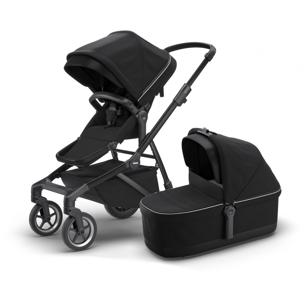 

Коляска Thule Sleek 2 в 1 Midnight Black on Black (TH 11000026)