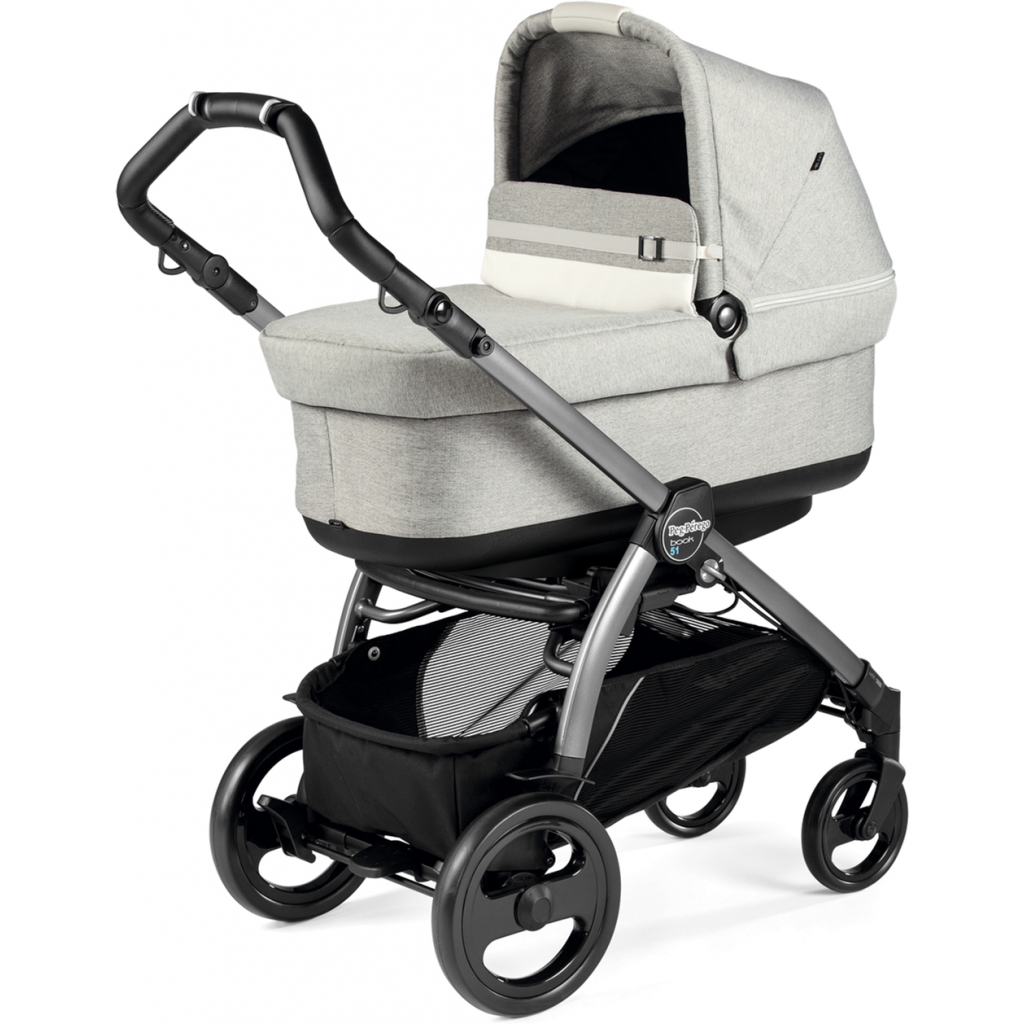 

Коляска Peg-Perego 2 в 1 Peg-Perego Book 51 Luxe Pure Светло-серая (PACK01-00000000001)