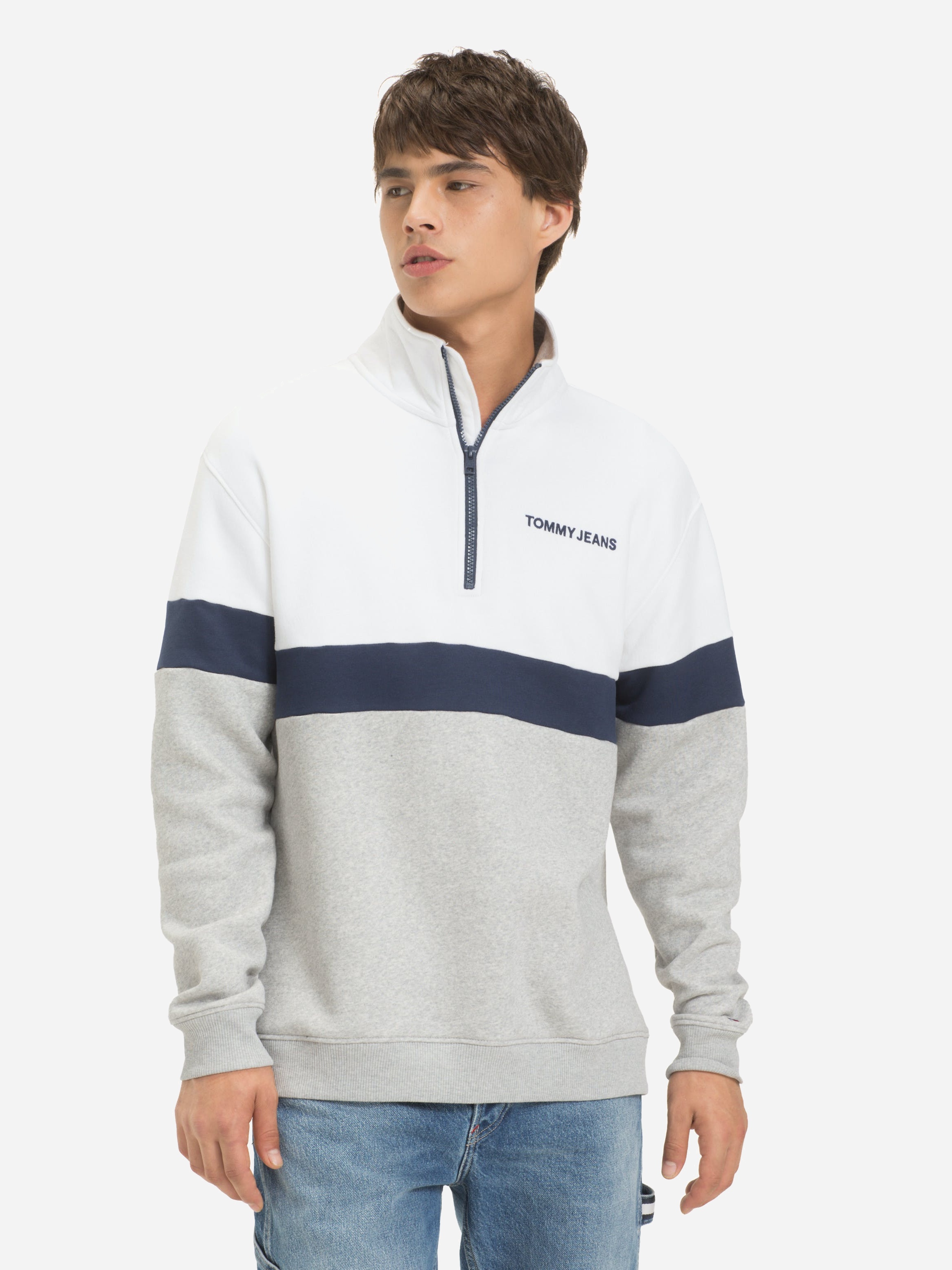 

Толстовка Tommy Hilfiger DM0DM05487  Серая/Классическая белая, Толстовка Tommy Hilfiger DM0DM05487 M Серая/Классическая белая